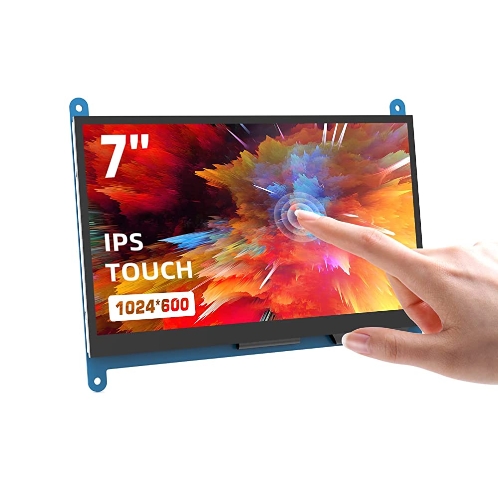 Turing Pi 2 - Eyoyo 7-Zoll-Kapazitiv-Touchscreen-Monitor mit 5-Punkt-Multitouch, 1024 x