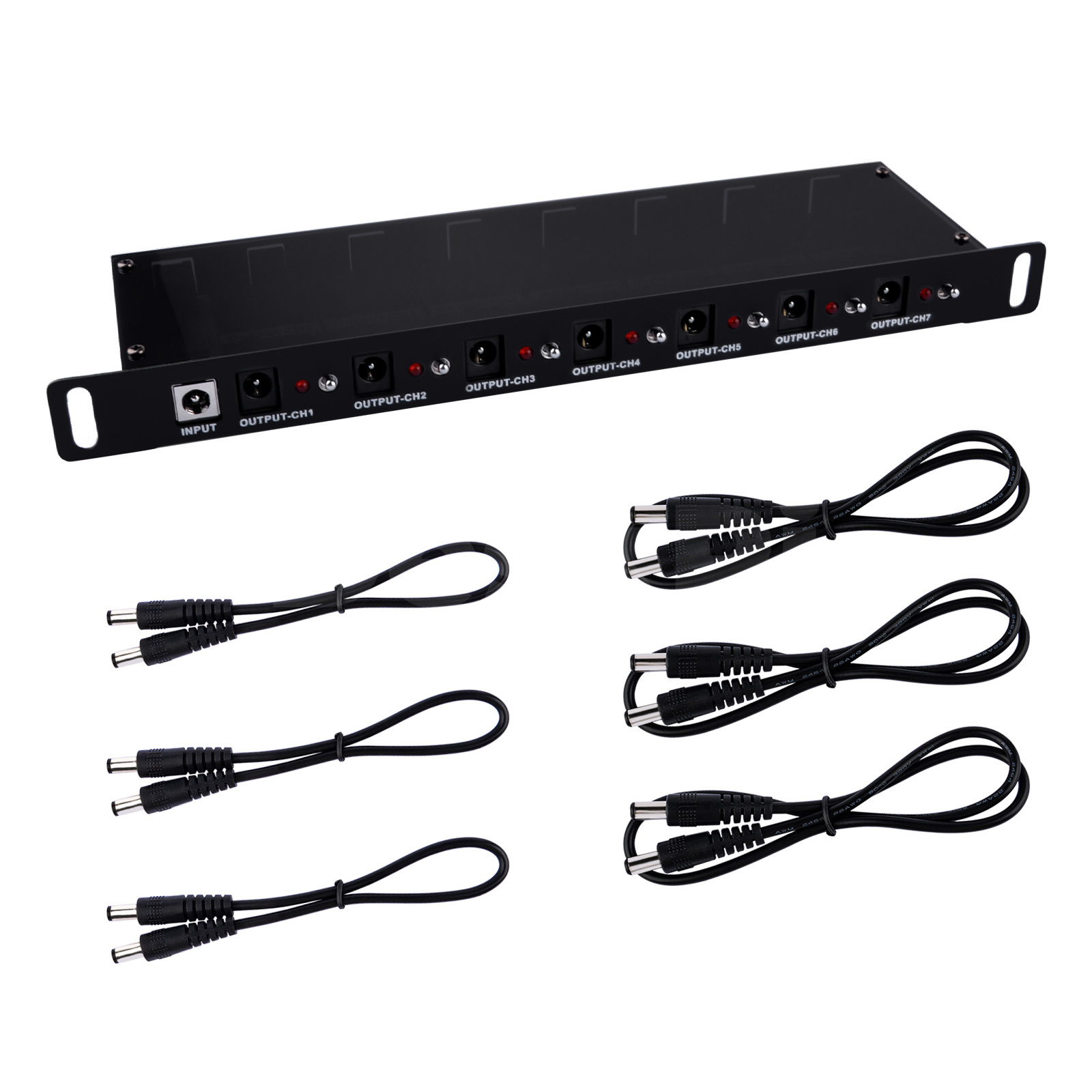 Deskpi Super6C - DeskPi DC PDU Lite 7-CH 0,5U