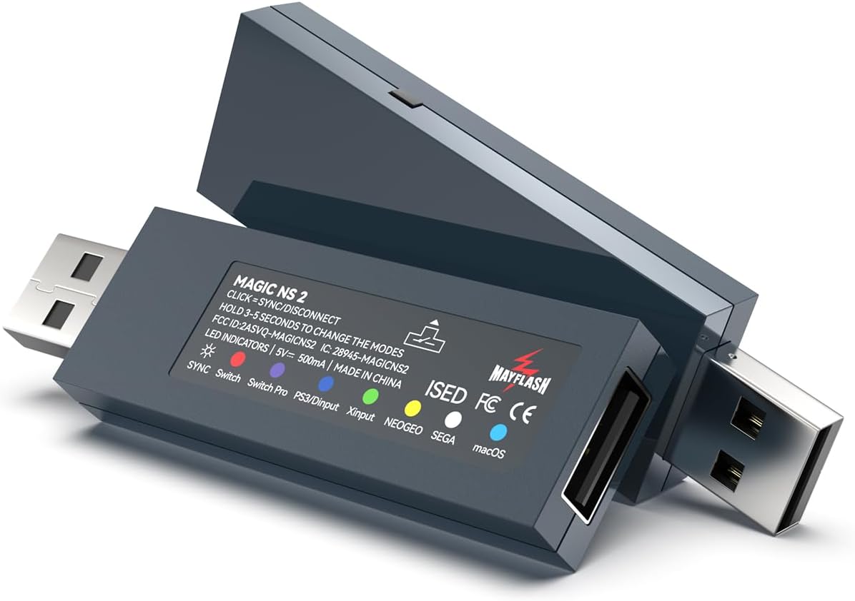 Turing Pi 2 - MAYFLASH Magic NS2 Kabelloser Bluetooth-USB-Adapter, kompatibel