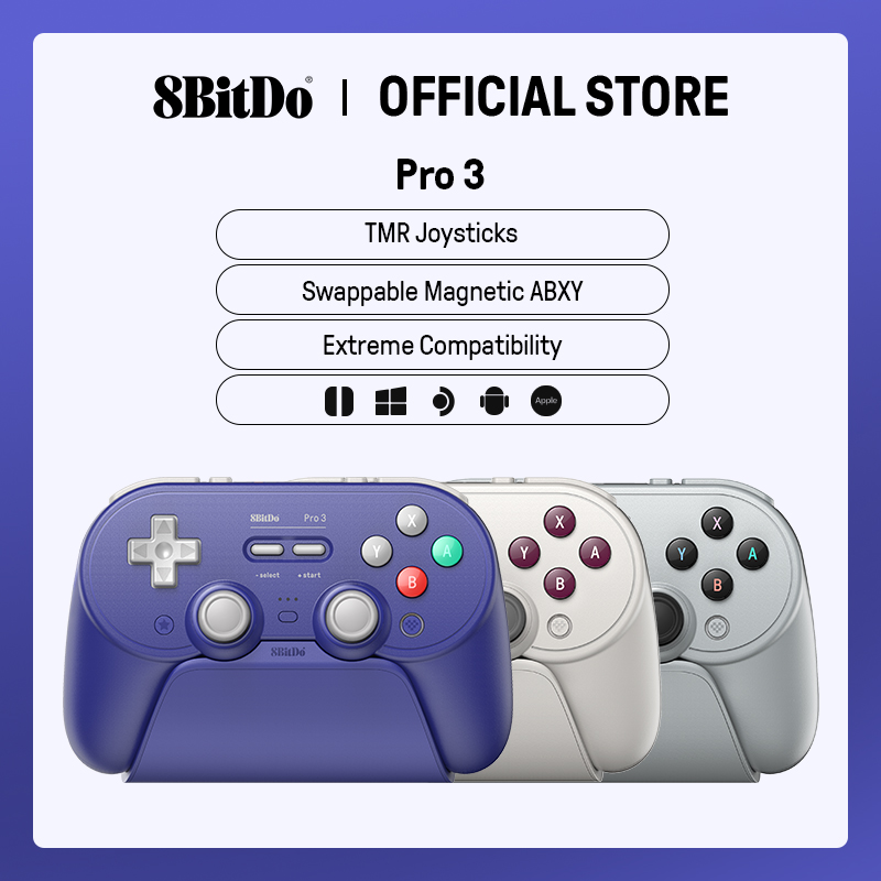 Turing Pi 2 - 8BitDo Pro 3 Kabelloser Gaming-Controller für