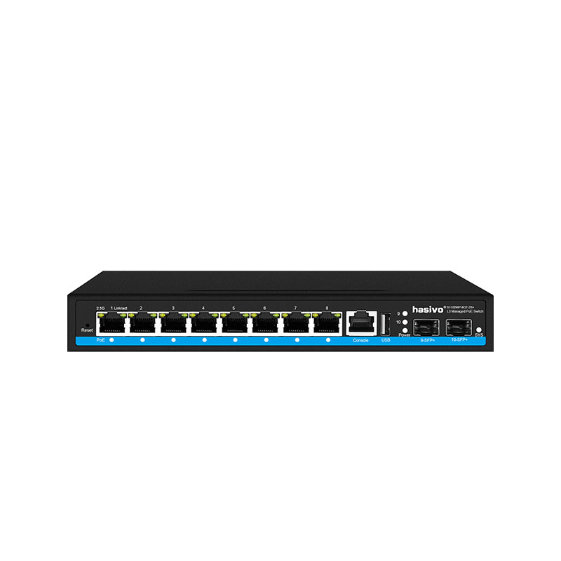 8-Port L3 Managed 2,5 Gps PoE  – Sfp+ 10G Managed Switch 8 Port Bewertung und Preis